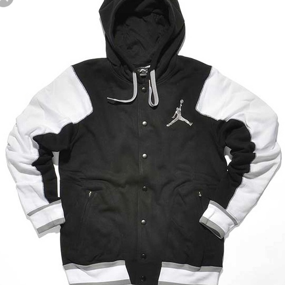 jordan varsity jacket black